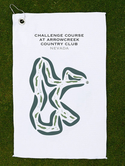 Challenge Course at Arrowcreek Country Club, Nevada - Printed Golf Courses