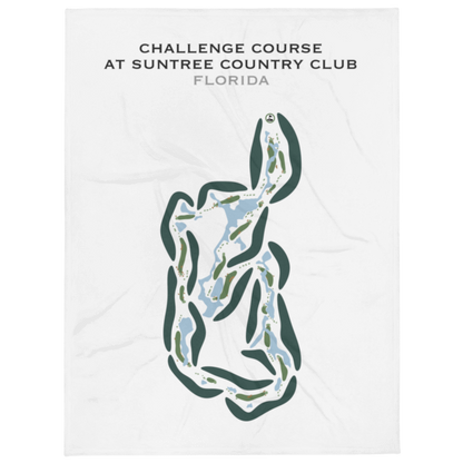 Challenge Course at Suntree Country Club, Florida - Printed Golf Courses