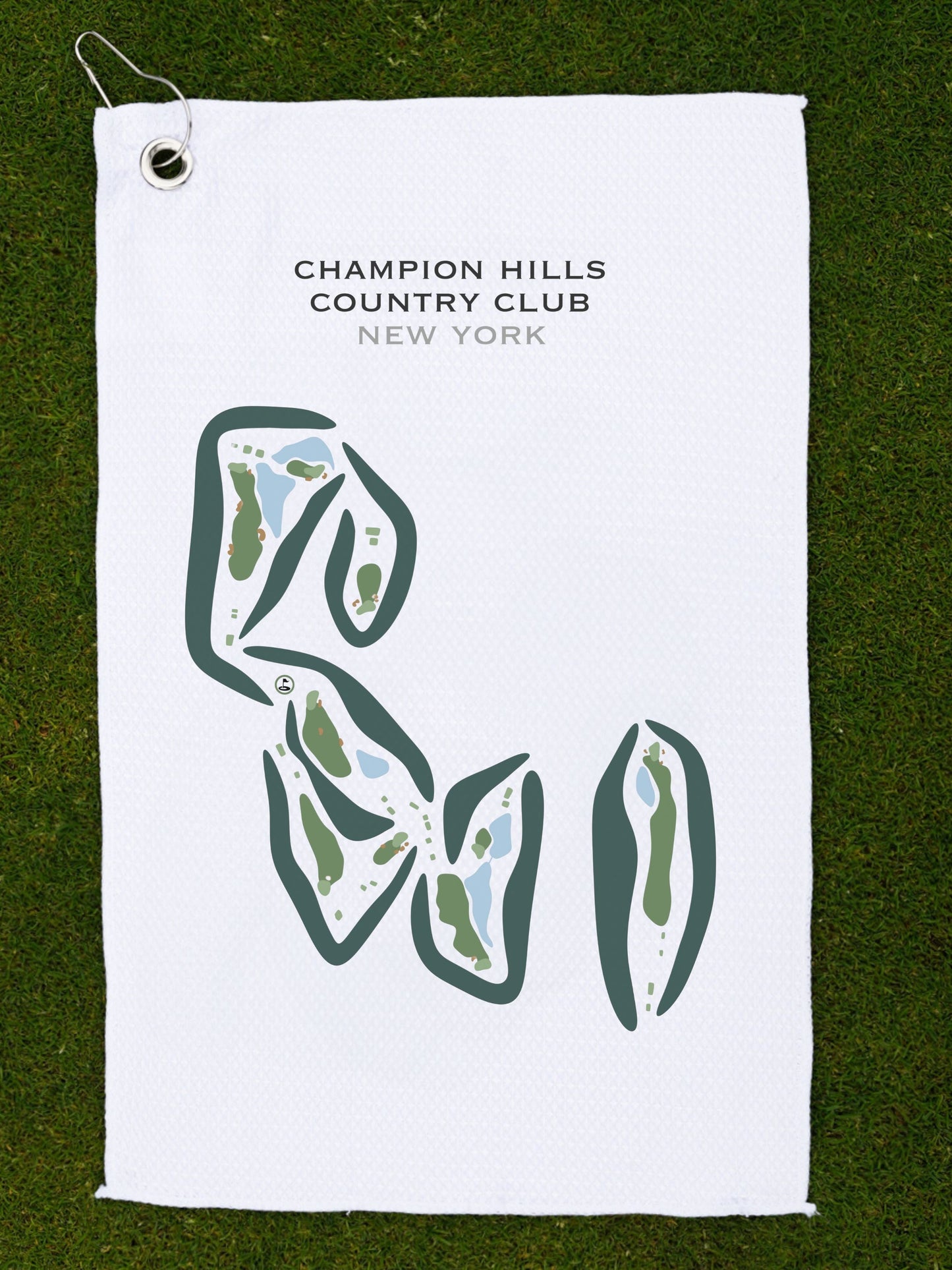 Champion Hills Country Club, New York - Printed Golf Courses