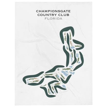 ChampionsGate Country Club, Florida - Printed Golf Courses