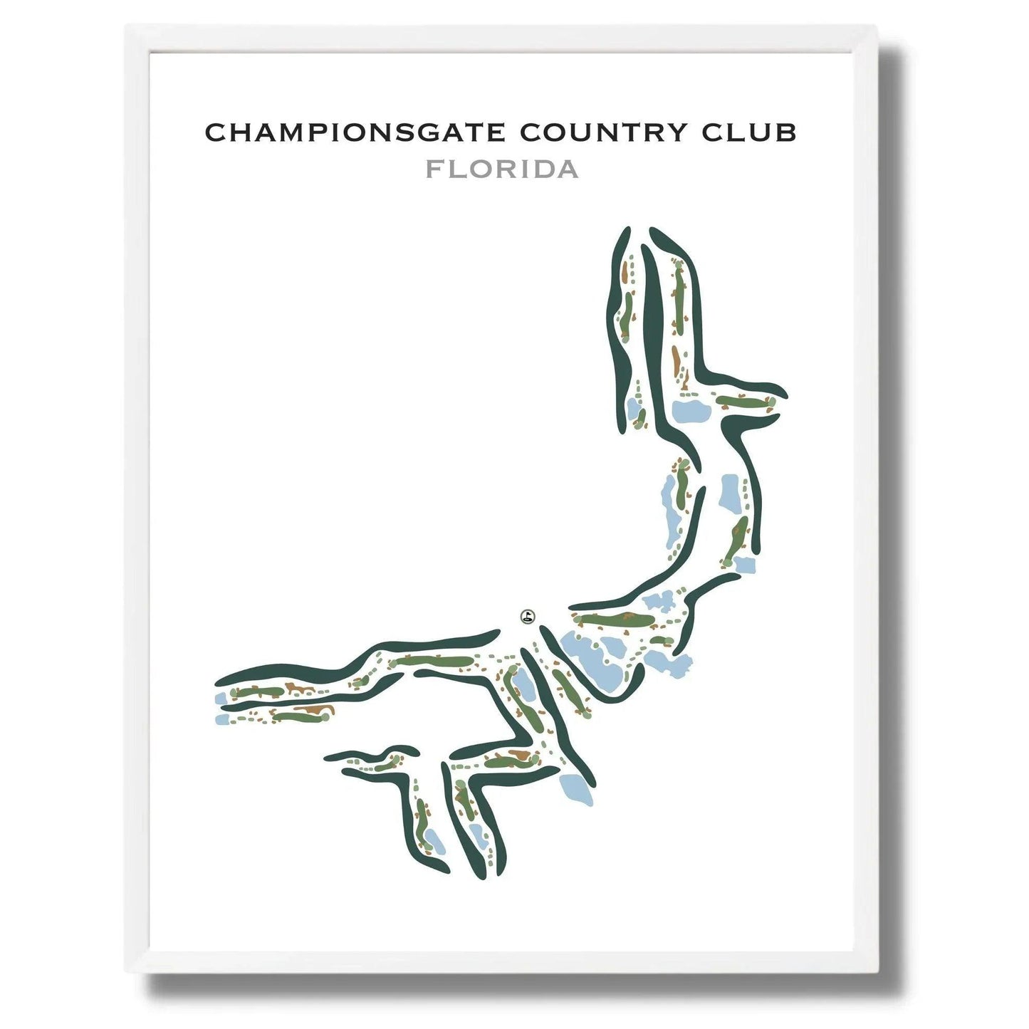 ChampionsGate Country Club, Florida - Printed Golf Course