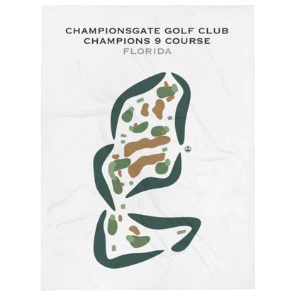 ChampionsGate Golf Club, Champions 9 Course, Florida - Printed Golf Courses