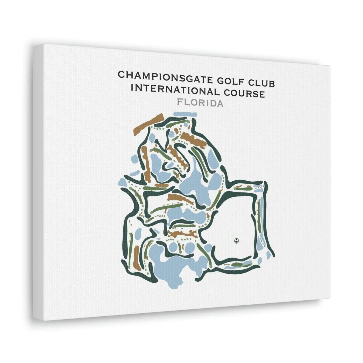 ChampionsGate Golf Club, International Course, Florida - Printed Golf Courses
