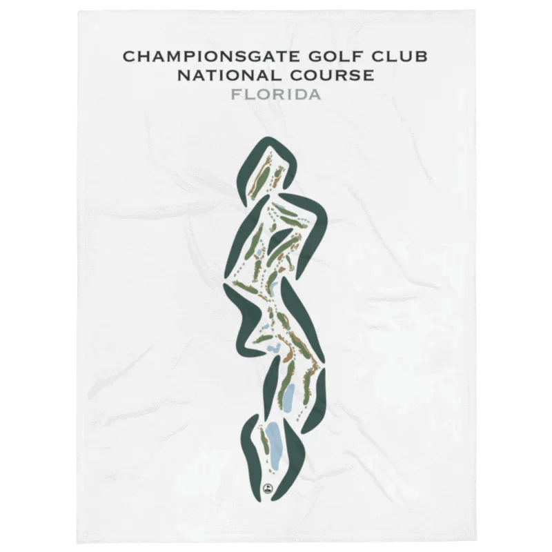 ChampionsGate Golf Club National Course, Florida - Printed Golf Courses