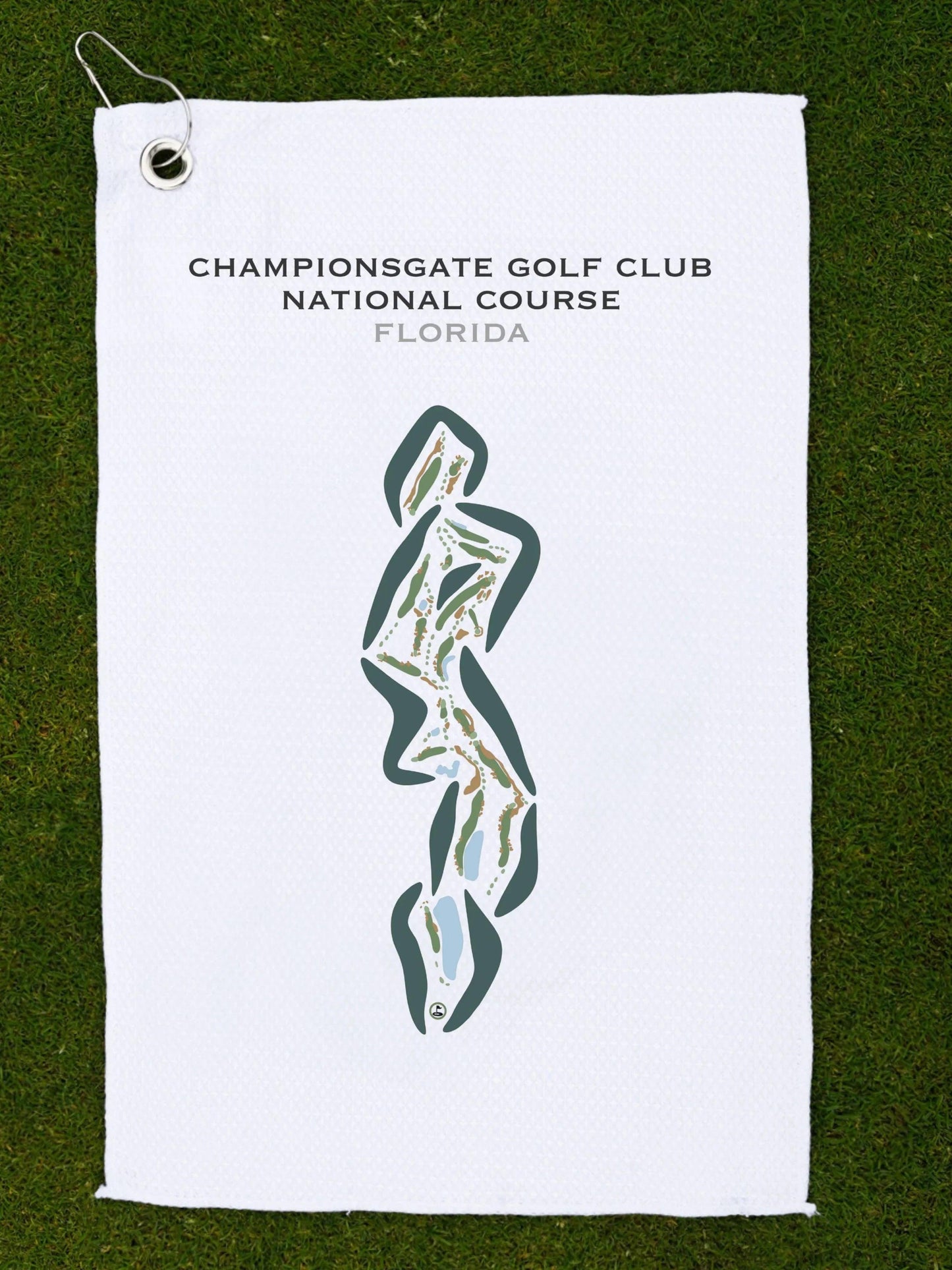 ChampionsGate Golf Club National Course, Florida - Printed Golf Courses
