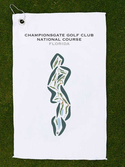 ChampionsGate Golf Club National Course, Florida - Printed Golf Courses