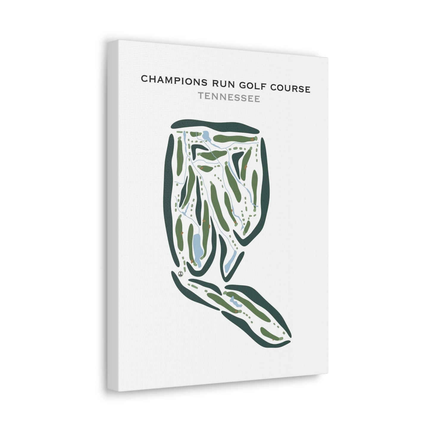 Champions Run Golf Course, Tennessee - Printed Golf Courses