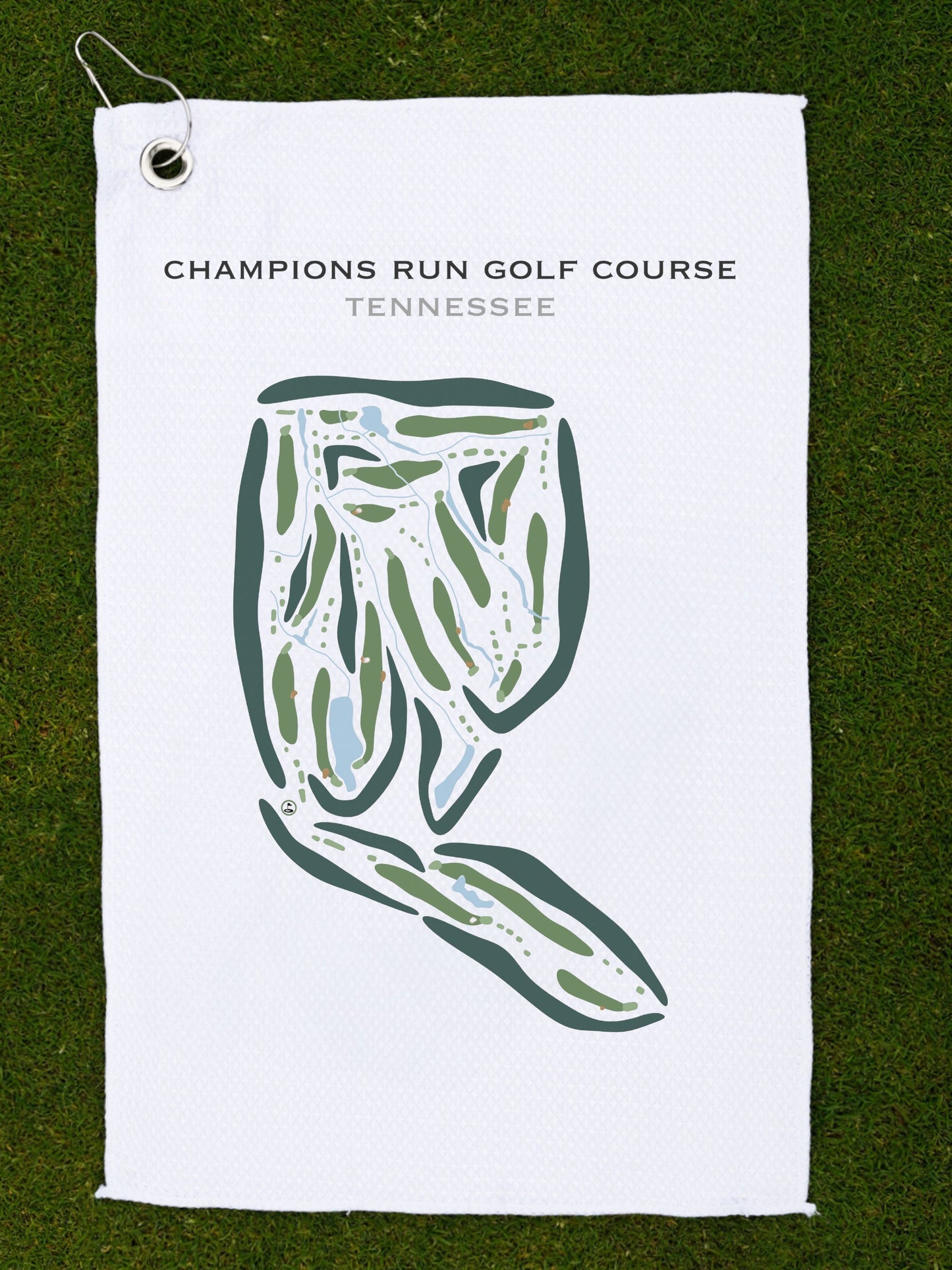 Champions Run Golf Course, Tennessee - Printed Golf Courses