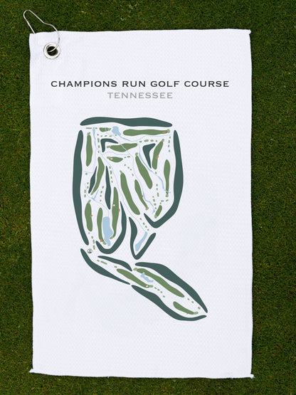Champions Run Golf Course, Tennessee - Printed Golf Courses