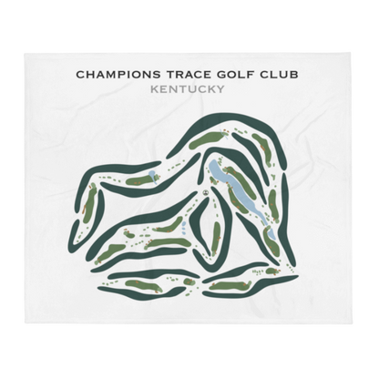 Champions Trace Golf Club, Kentucky - Printed Golf Courses