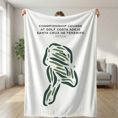 Championship Course at Golf Costa Adeje Santa Cruz de Tenerife, Spain - Printed Golf Courses
