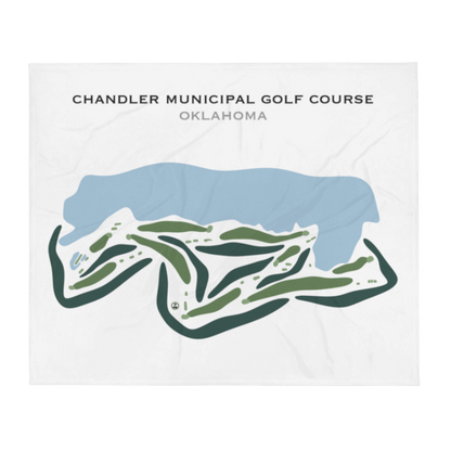 Chandler Municipal Golf Course, Oklahoma - Printed Golf Courses