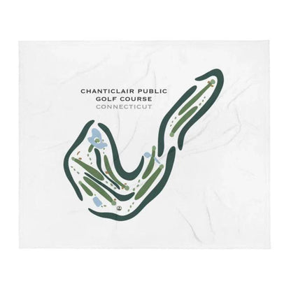 Chanticlair Public Golf Course, Connecticut - Printed Golf Courses