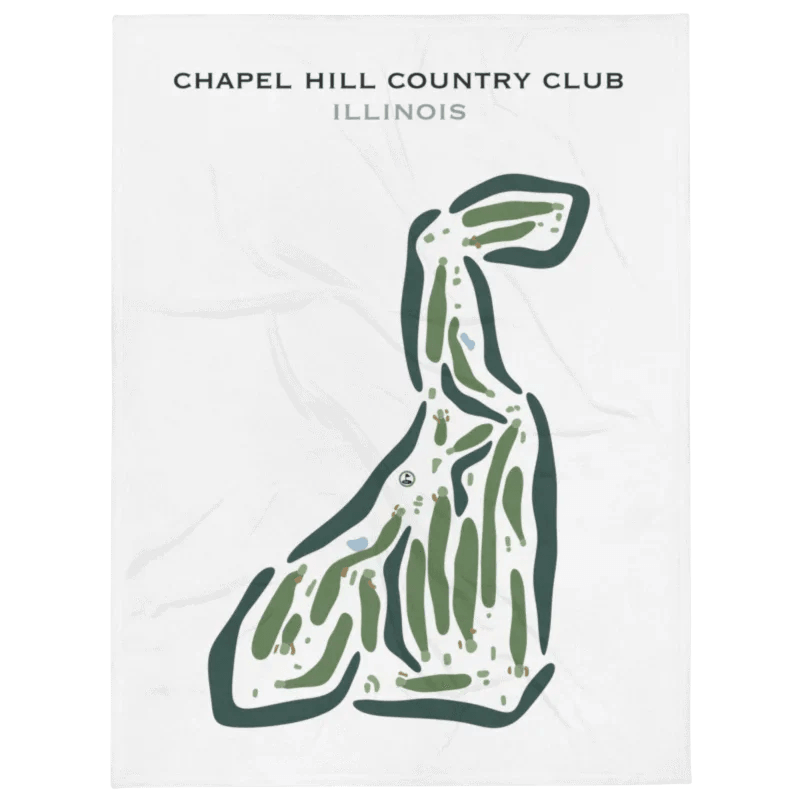 Chapel Hill Country Club, Illinois - Printed Golf Courses