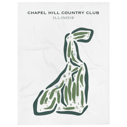 Chapel Hill Country Club, Illinois - Printed Golf Courses