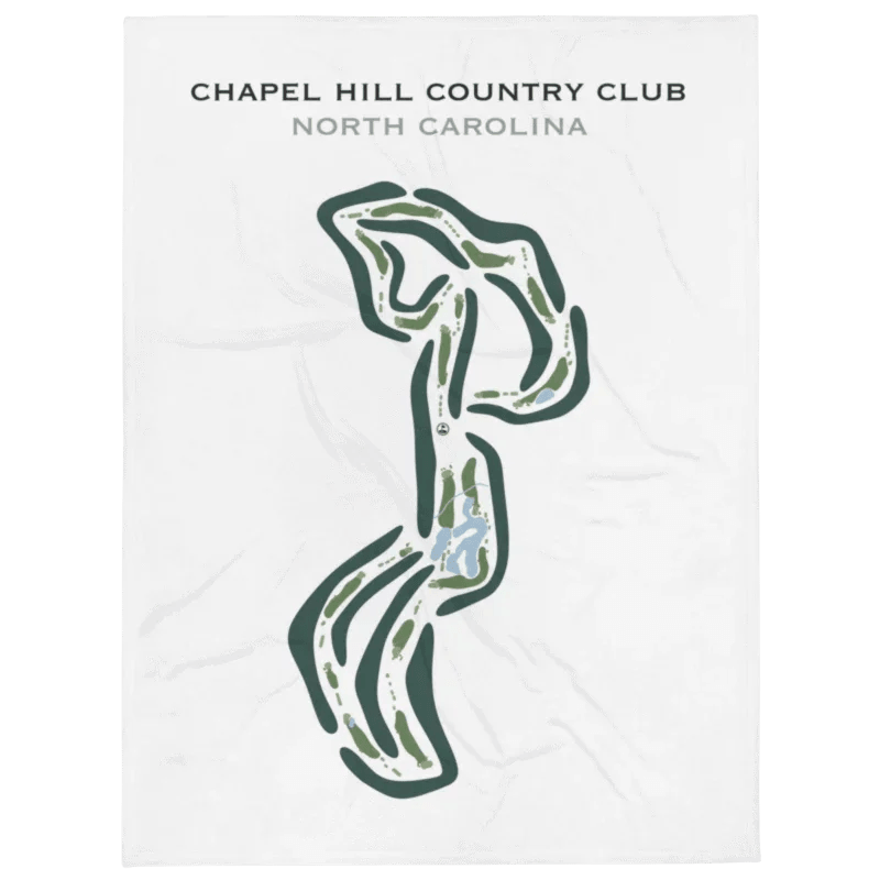 Chapel Hill Country Club, North Carolina - Printed Golf Courses