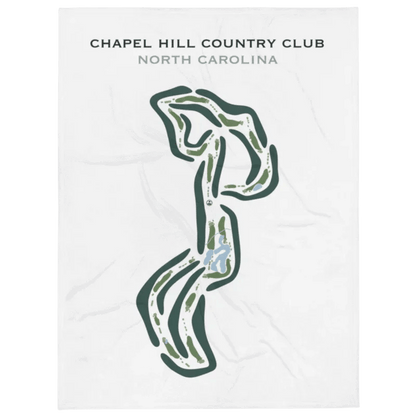 Chapel Hill Country Club, North Carolina - Printed Golf Courses