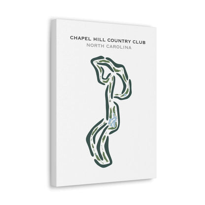 Chapel Hill Country Club, North Carolina - Printed Golf Courses