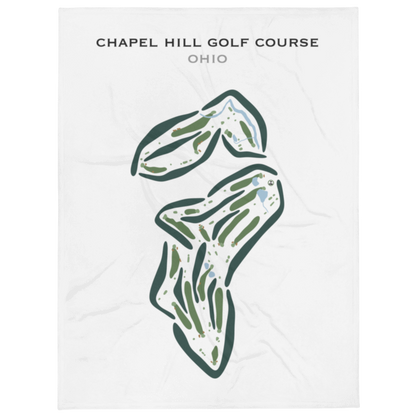 Chapel Hill Golf Course, Ohio - Printed Golf Courses