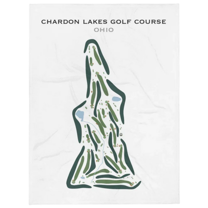 Chardon Lakes Golf Course, Ohio - Printed Golf Course