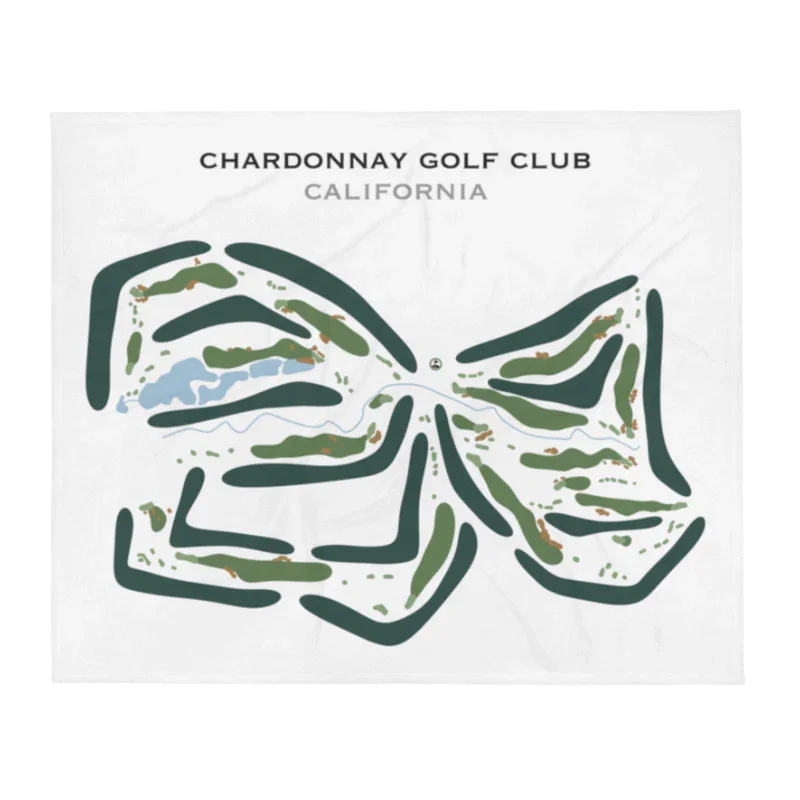 Chardonnay Golf Club, California - Printed Golf Courses