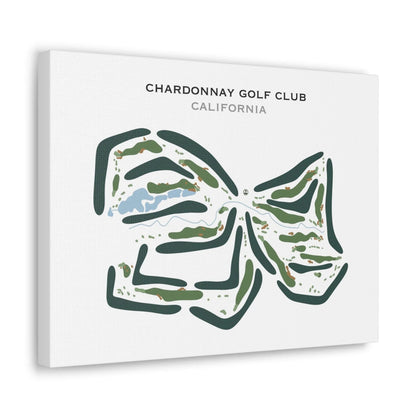 Chardonnay Golf Club, California - Printed Golf Courses