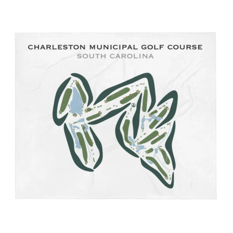 Charleston Municipal Golf Course, South Carolina - Printed Golf Courses