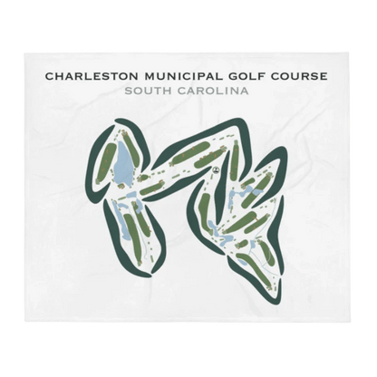 Charleston Municipal Golf Course, South Carolina - Printed Golf Courses