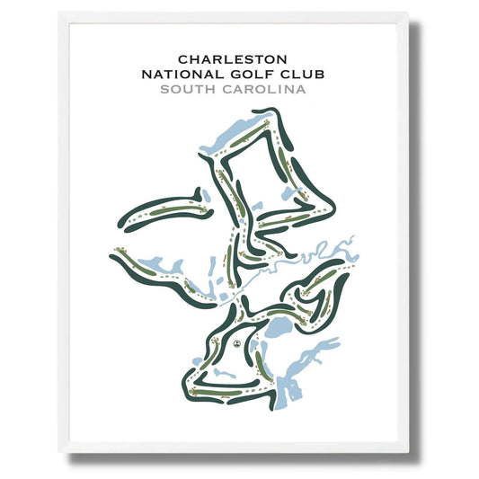 Charleston National Golf Club, South Carolina - Printed Golf Courses