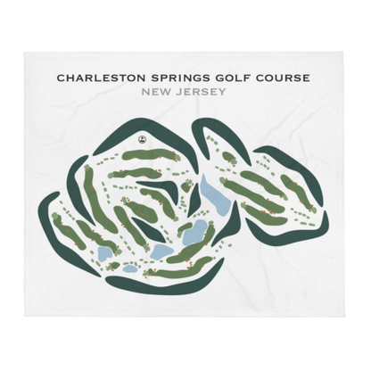 Charleston Springs Golf Course, New Jersey - Printed Golf Courses