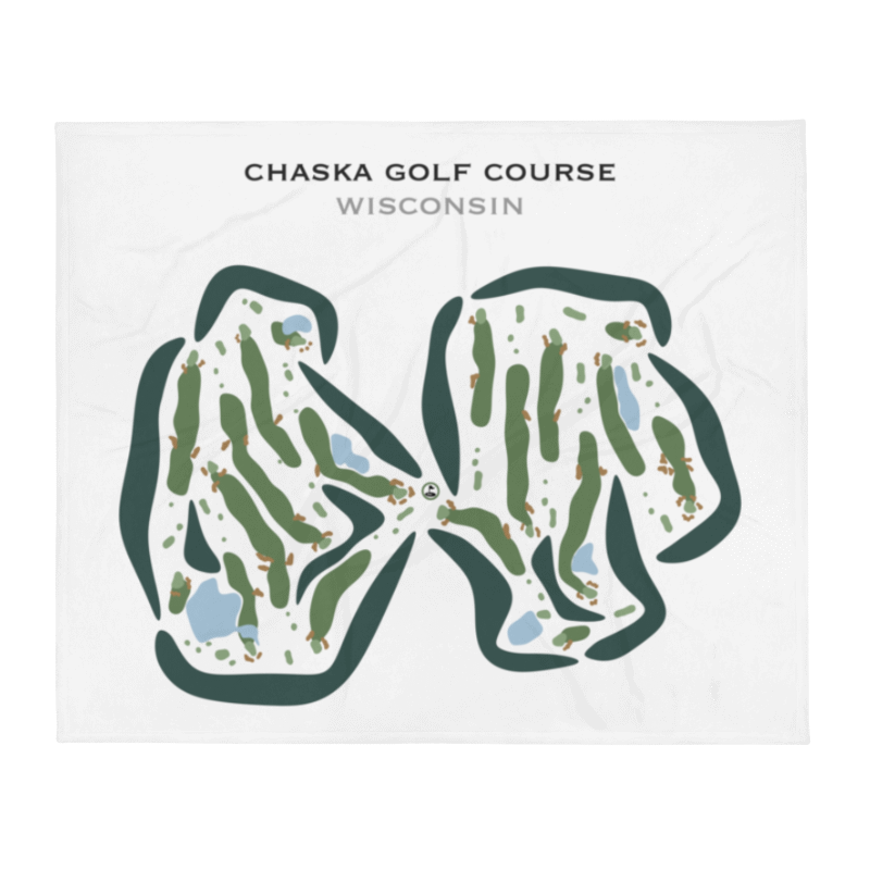 Chaska Golf Course, Wisconsin - Printed Golf Courses