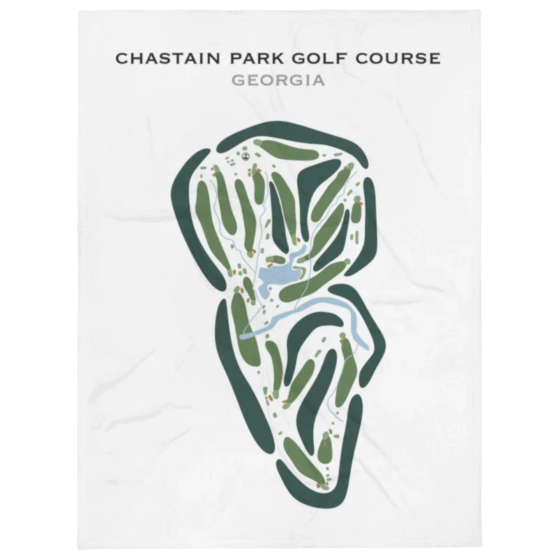 Chastain Park Golf Course, Georgia - Printed Golf Courses