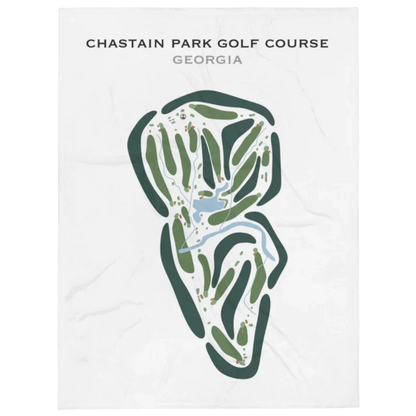 Chastain Park Golf Course, Georgia - Printed Golf Courses