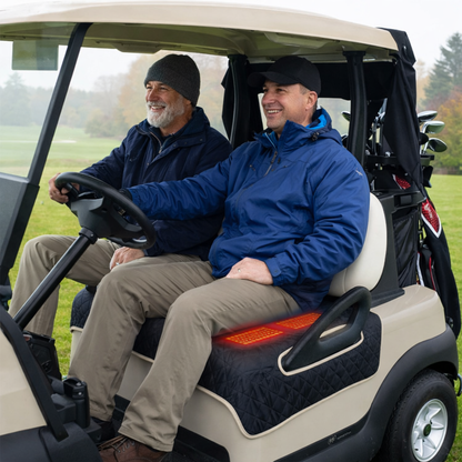 USB Heated Golf Cart Seat Cushion Winter Warmth Essential