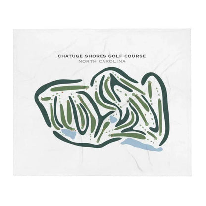 Chatuge Shores Golf Course, North Carolina - Printed Golf Courses