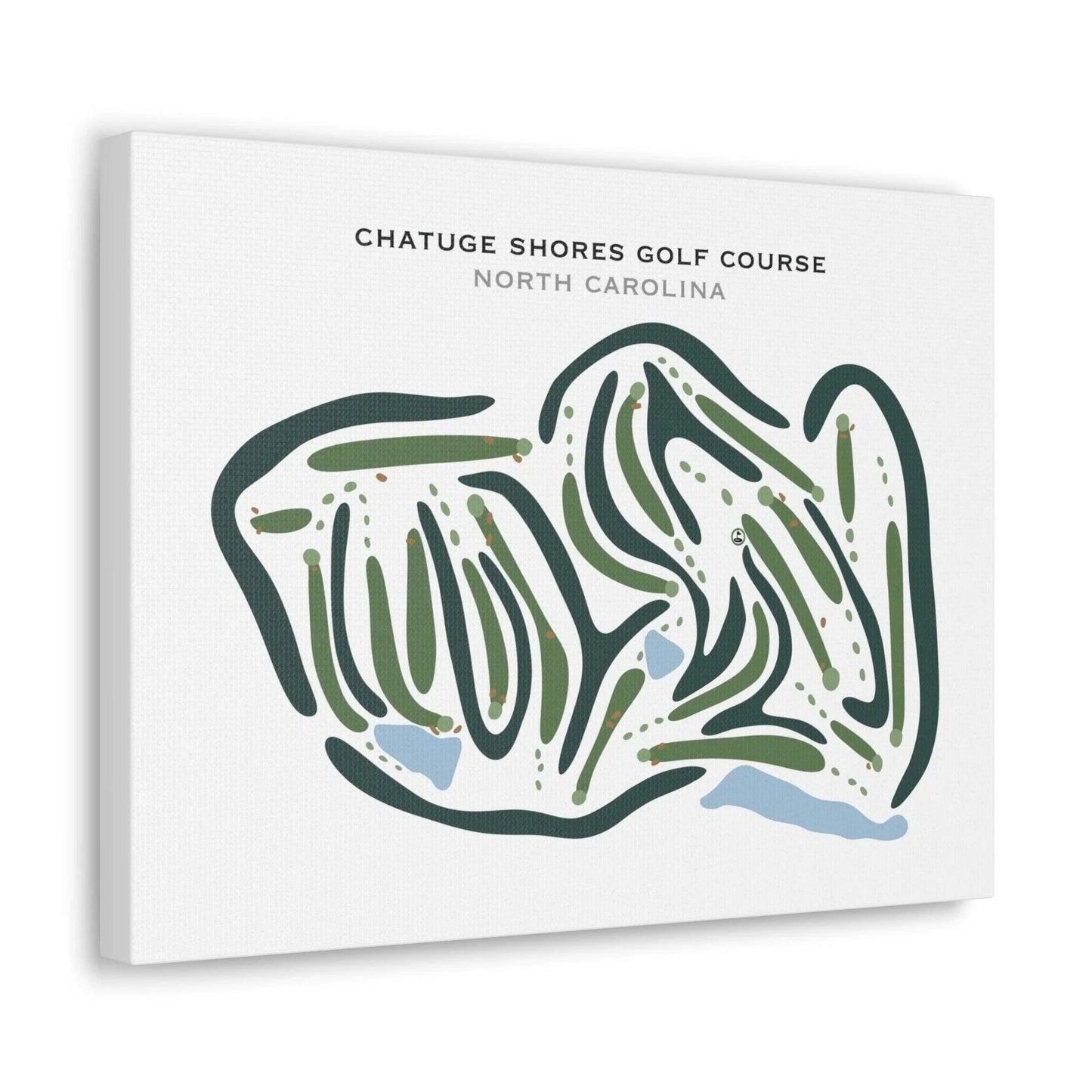 Chatuge Shores Golf Course, North Carolina - Printed Golf Courses