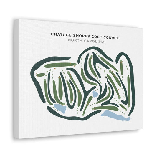 Chatuge Shores Golf Course, North Carolina - Printed Golf Courses