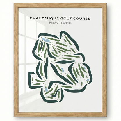 Chautauqua Golf Club, New York (36 Course) - Printed Golf Courses
