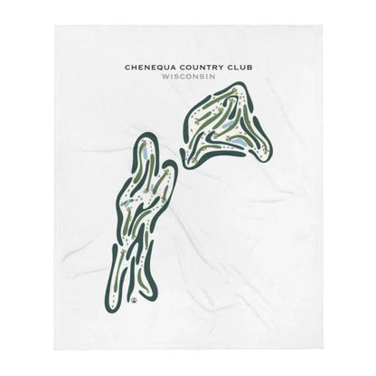 Chenequa Country Club, Wisconsin - Printed Golf Courses