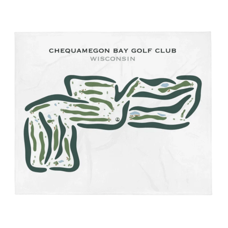 Chequamegon Bay Golf Club, Wisconsin - Printed Golf Courses