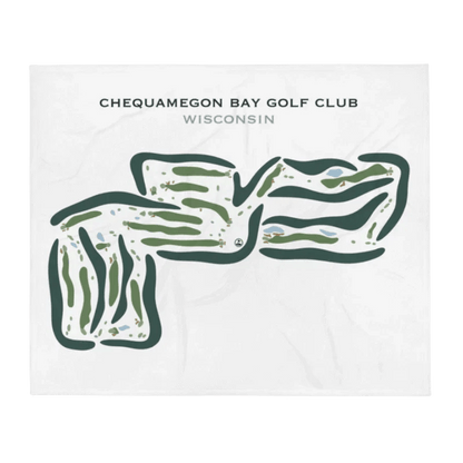 Chequamegon Bay Golf Club, Wisconsin - Printed Golf Courses