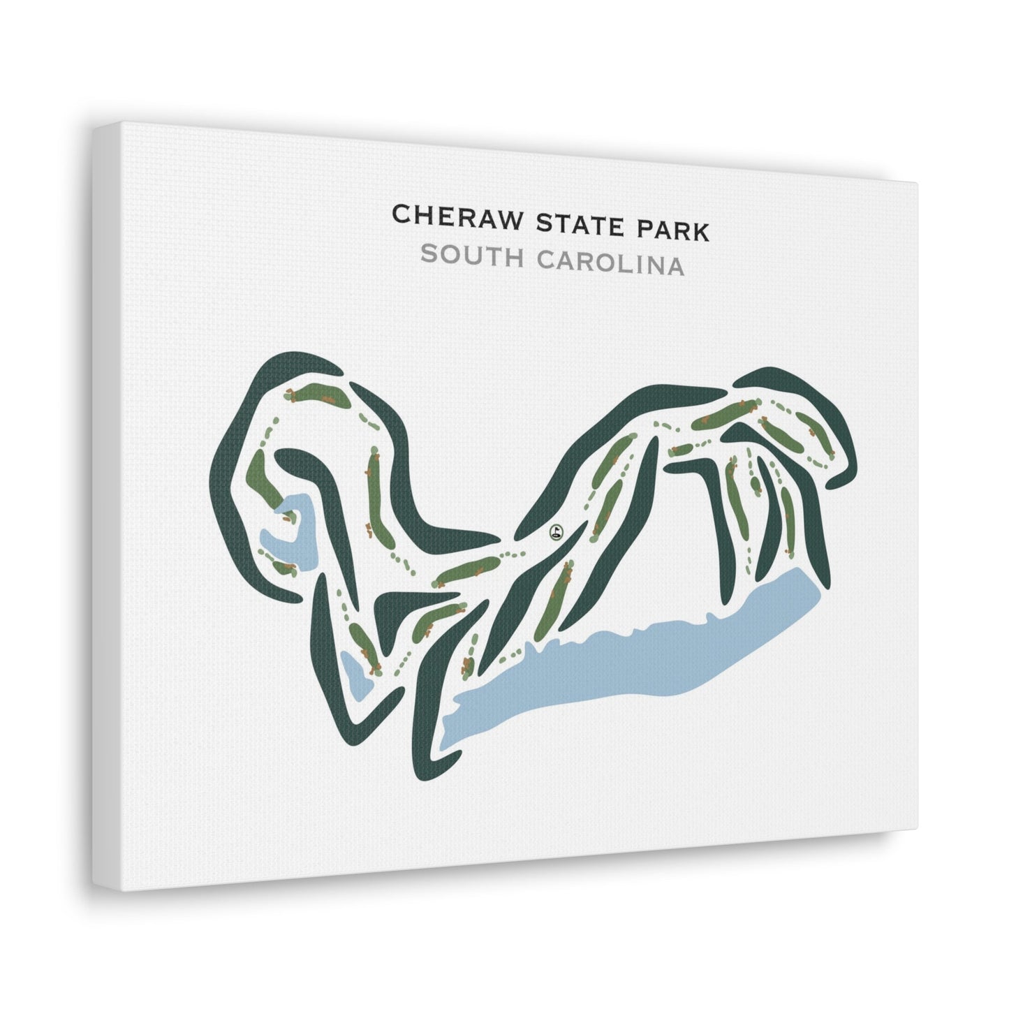 Cheraw State Park, South Carolina - Printed Golf Courses