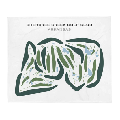 Cherokee Creek Golf Club, Arkansas - Printed Golf Courses