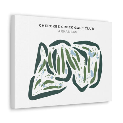 Cherokee Creek Golf Club, Arkansas - Printed Golf Courses