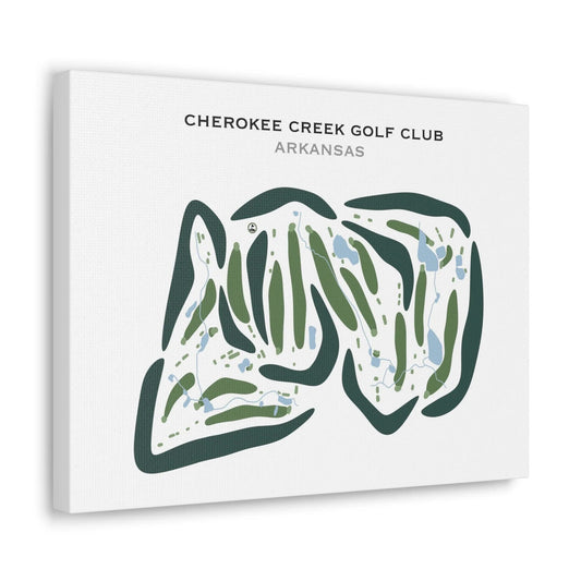 Cherokee Creek Golf Club, Arkansas - Printed Golf Courses