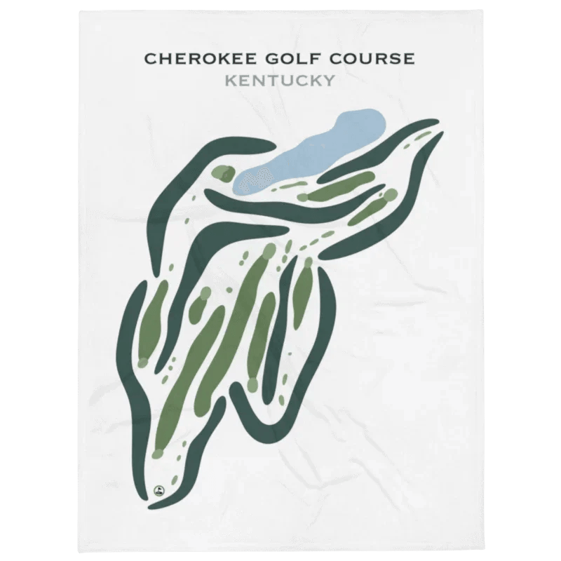 Cherokee Golf Course, Kentucky - Printed Golf Courses