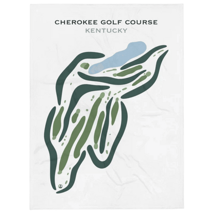 Cherokee Golf Course, Kentucky - Printed Golf Courses