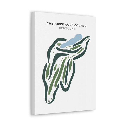 Cherokee Golf Course, Kentucky - Printed Golf Courses