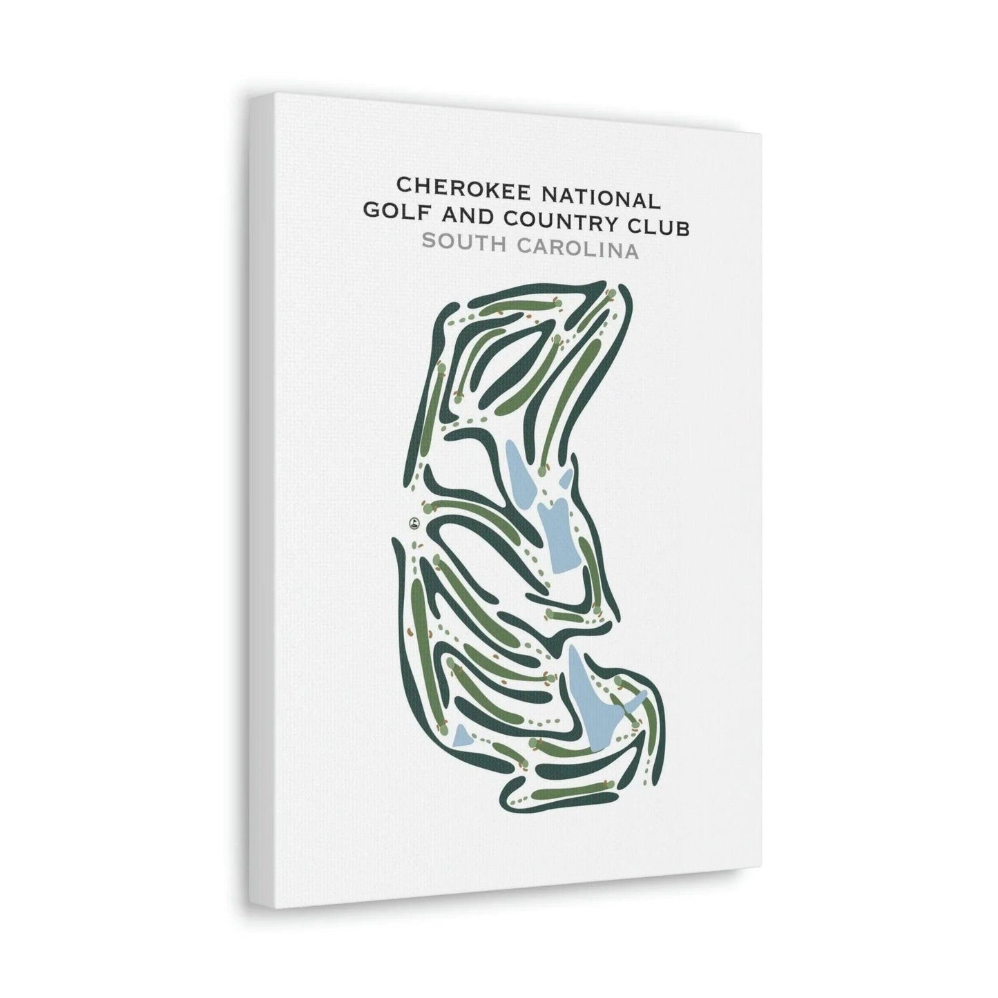 Cherokee National Golf and Country Club, South Carolina - Printed Golf Courses