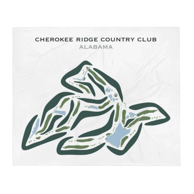 Cherokee Ridge Country Club, Alabama - Printed Golf Courses